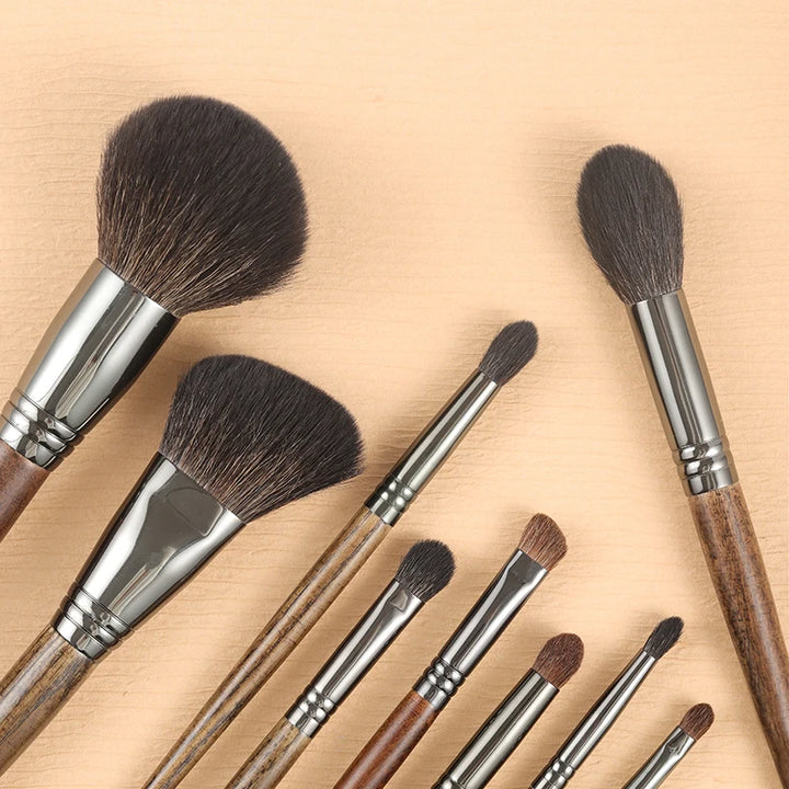 9-Piece Premium Makeup Brush Set