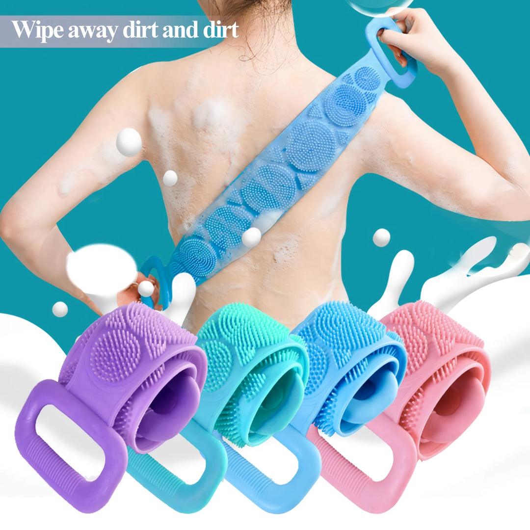 Silicone Exfoliating Back Scrubber and Body Brush