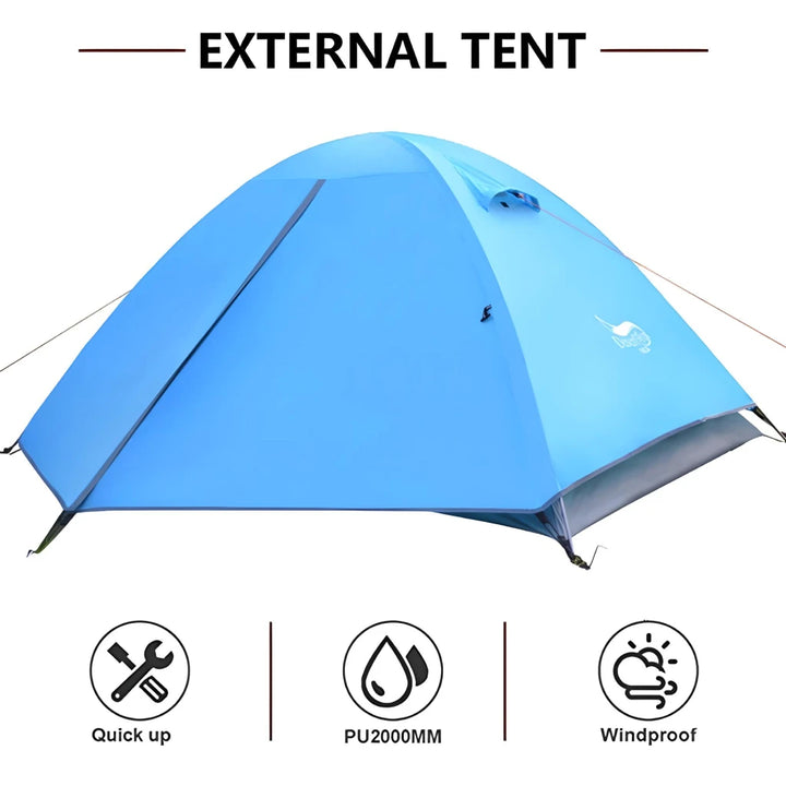 Lightweight 3-Season Dome Tent for Two