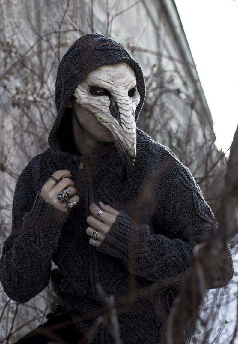 Halloween Plague Beak Mask Punk