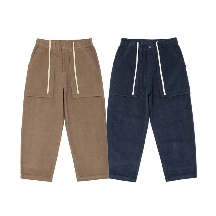 Retro Corduroy Straight Men's Casual Pants