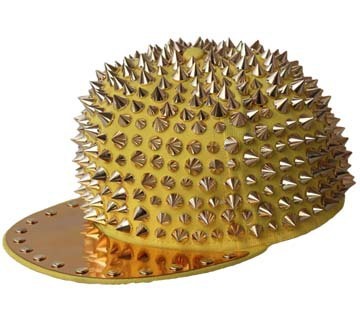 Punk Full Pointed Rivet Street Hip Hop Hat