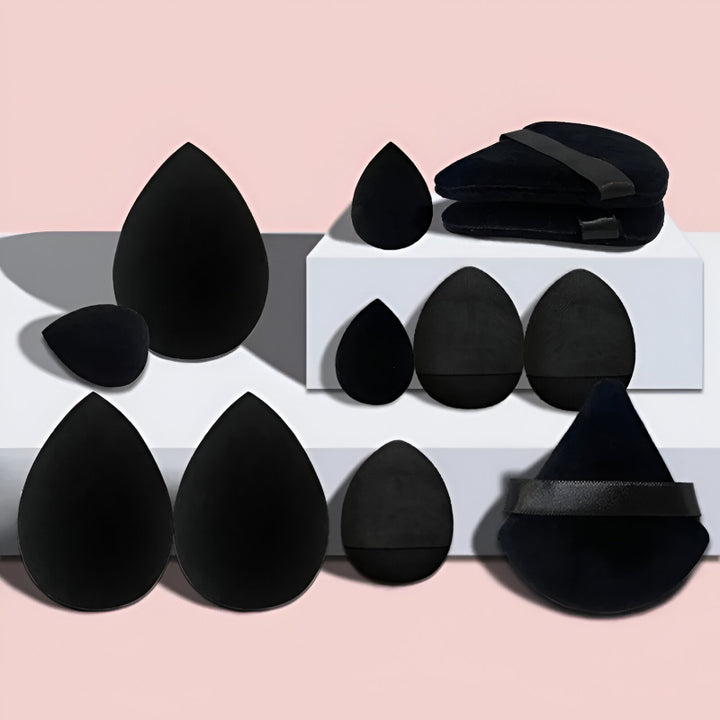 12pcs Soft Makeup Sponge Blender Set