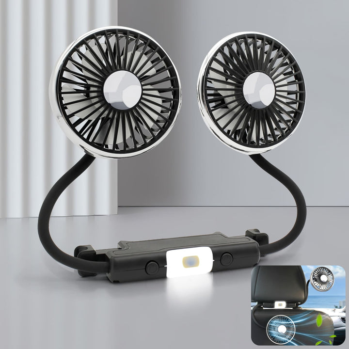 Summer Dual-Head USB Hose Fan