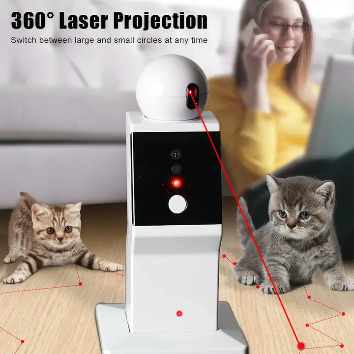 Interactive Laser Cat Toy: Engage Your Feline Friend in Endless Fun!