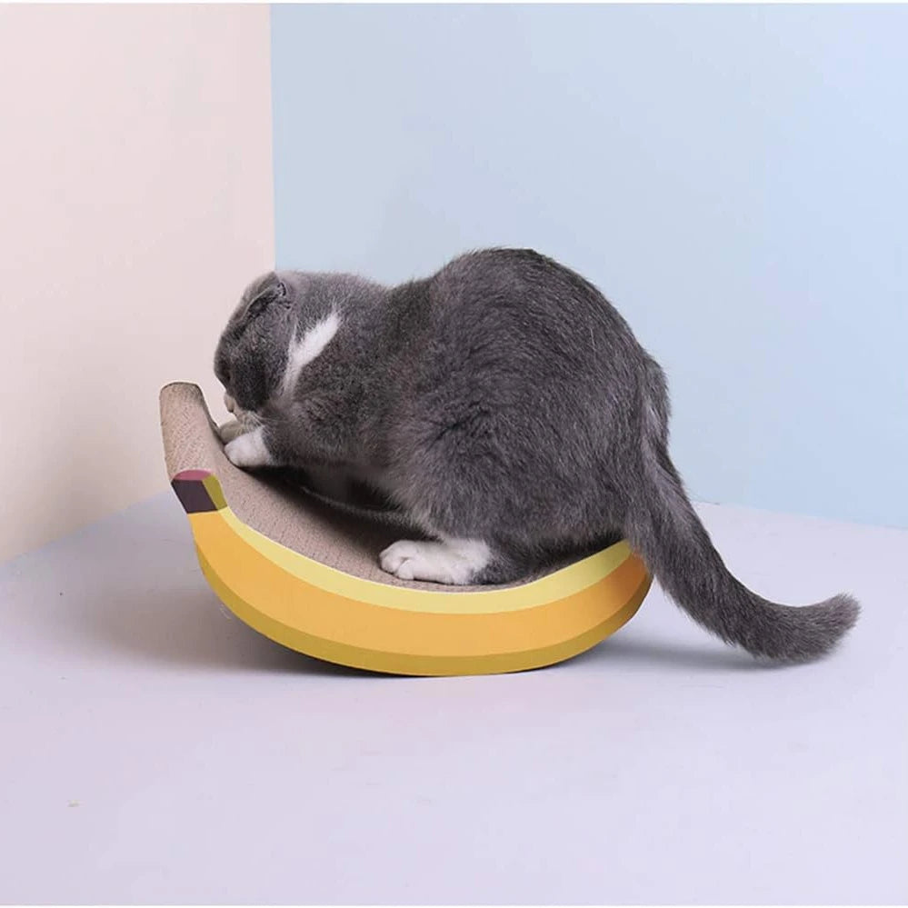 Banana Shaped Cat Scratching Board