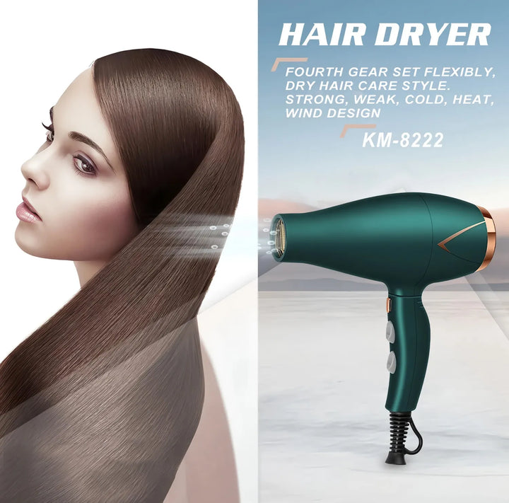 3500W Hot and Cold Foldable Hair Dryer for Salon and Home Use