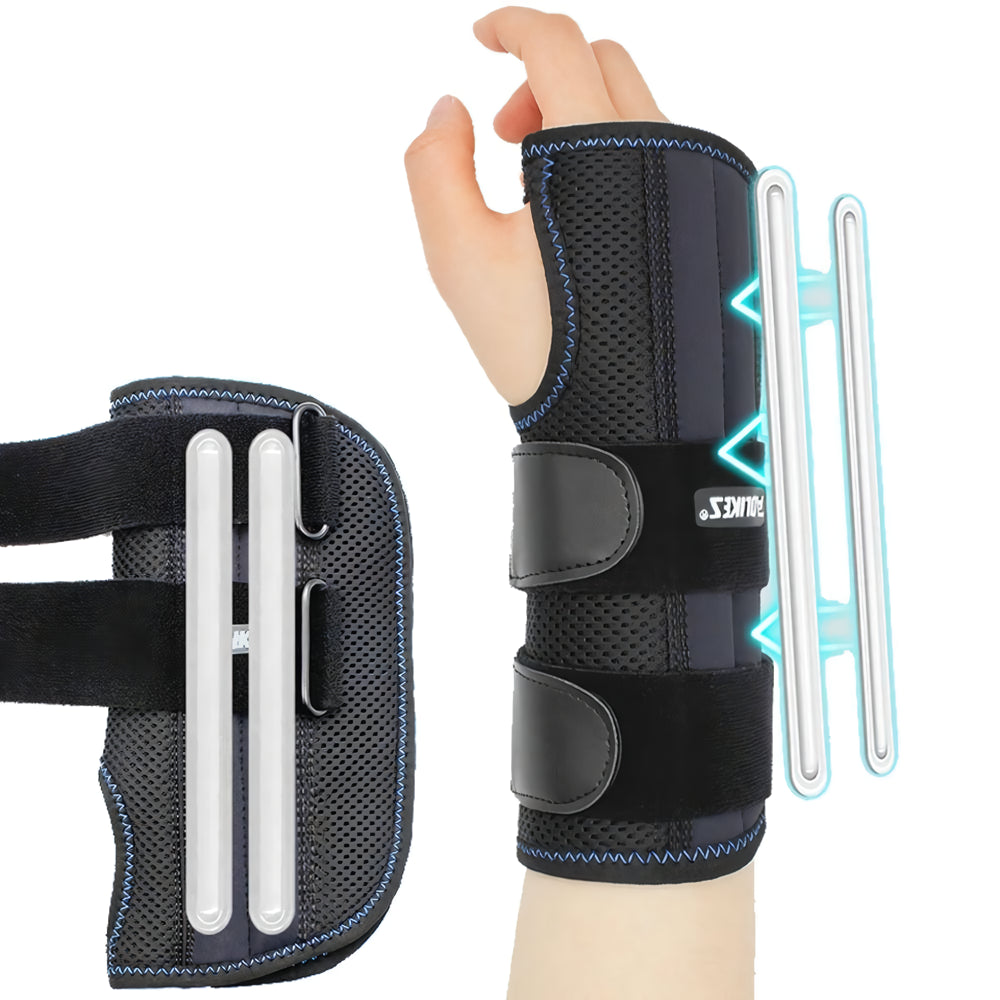 Wrist Brace for Carpal Tunnel Relief - Adjustable Night Support Splint