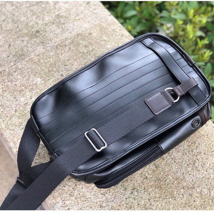 Genuine Top Layer Cowhide Men's Business Backpack - Trendha