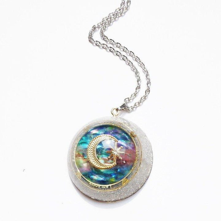 Handmade Crystal Pendant Necklace Sweater Chain - Trendha