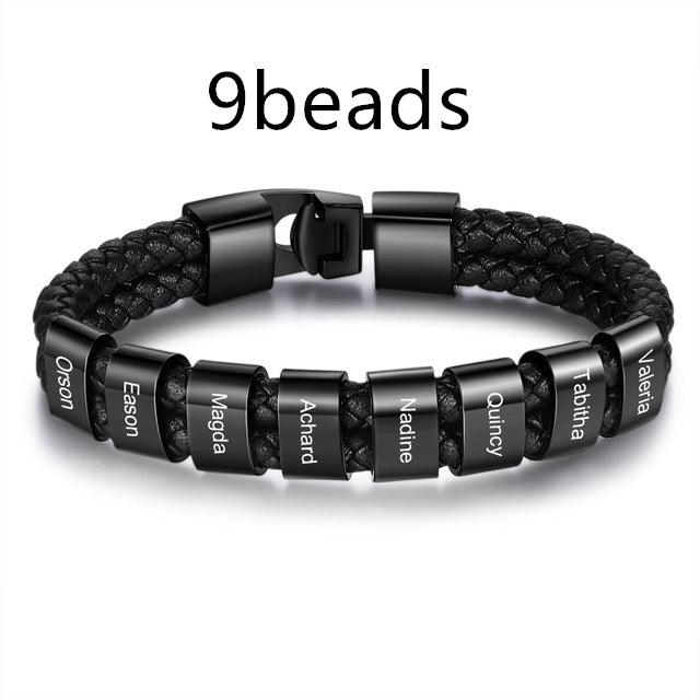Leather Braided Men's Personality Couple Bracelet - Trendha