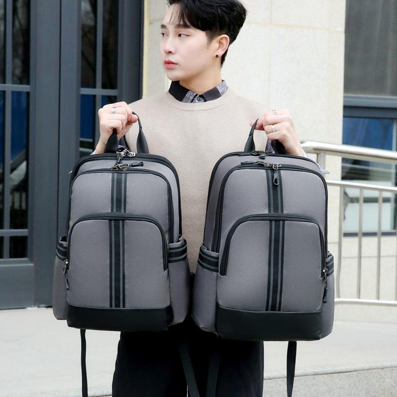 Men's Business Computer Fashion Trendy Backpack Simple - Trendha