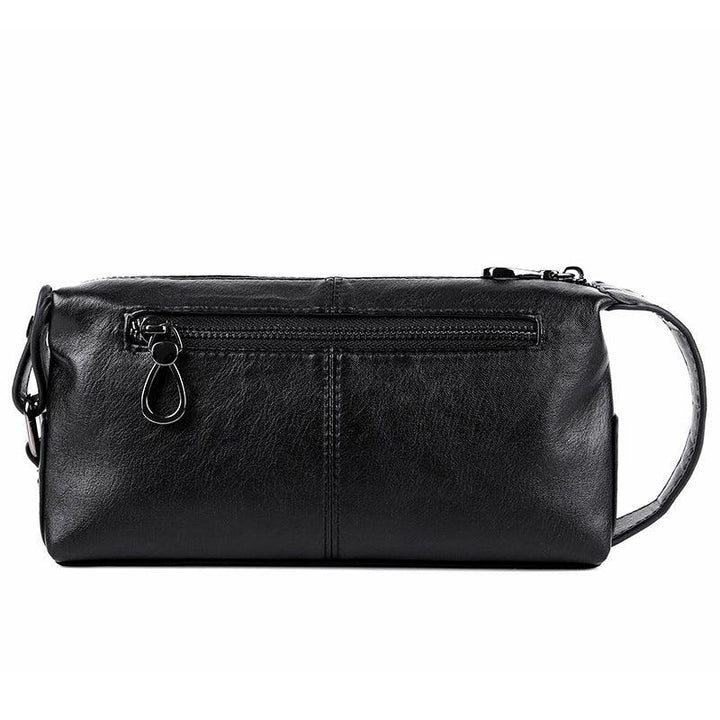 Men's Clutch Large Capacity Fashion Tote Soft Leather - Trendha