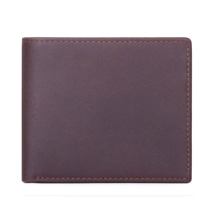 Men'S First Layer Cowhide Casual Wallet Bag - Trendha