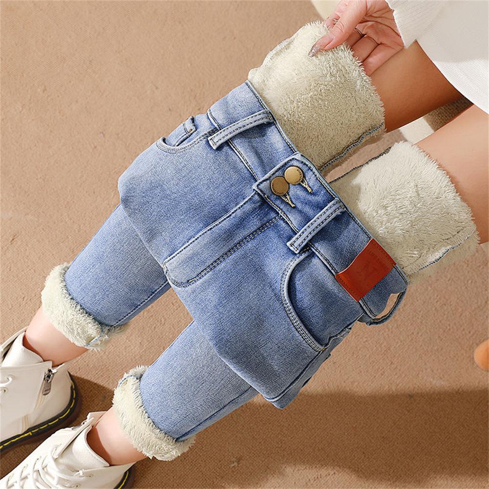 New Fashion Skinny Warm Jeans - Trendha