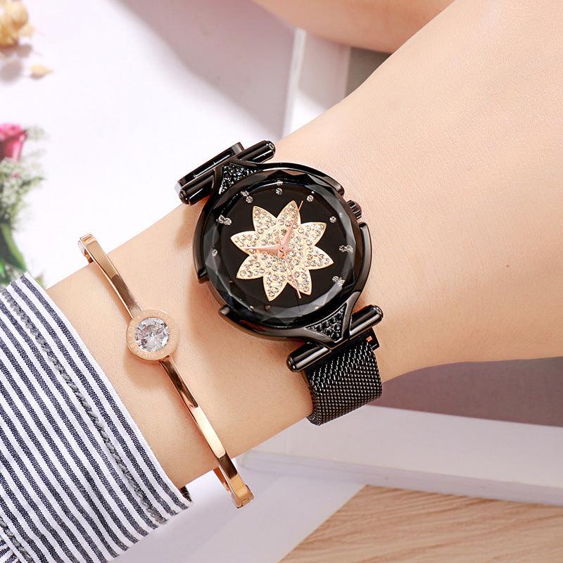 New Internet Celebrity Women's Student's Watch Fashion Korean Style Trends Simple Ladies' Lazy Watch - Trendha