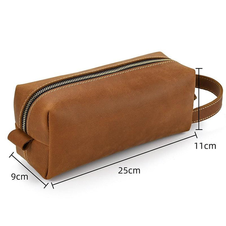 New Multifunctional Men's Leather Clutch Bag - Trendha