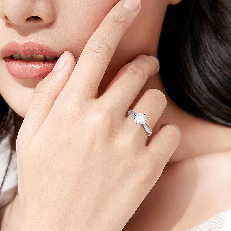 Women's Fashion Mosant Diamond Ring - Trendha