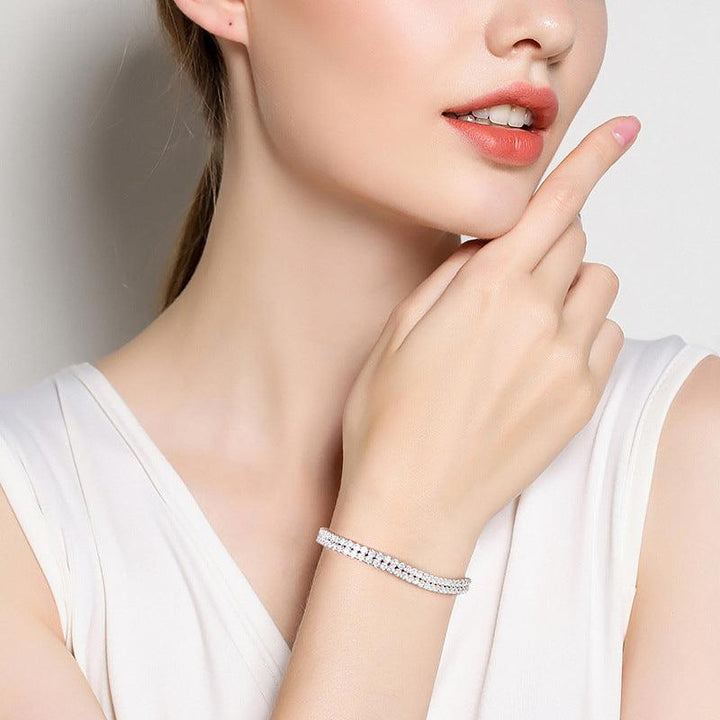Women's Temperament Fashion Sterling Silver Bracelet - Trendha