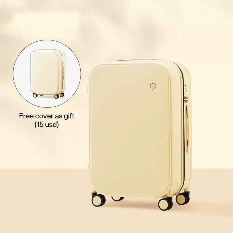 Stylish Spinner Travel Luggage: 18" Carry-On to 24" Check-In Suitcases with Wheels