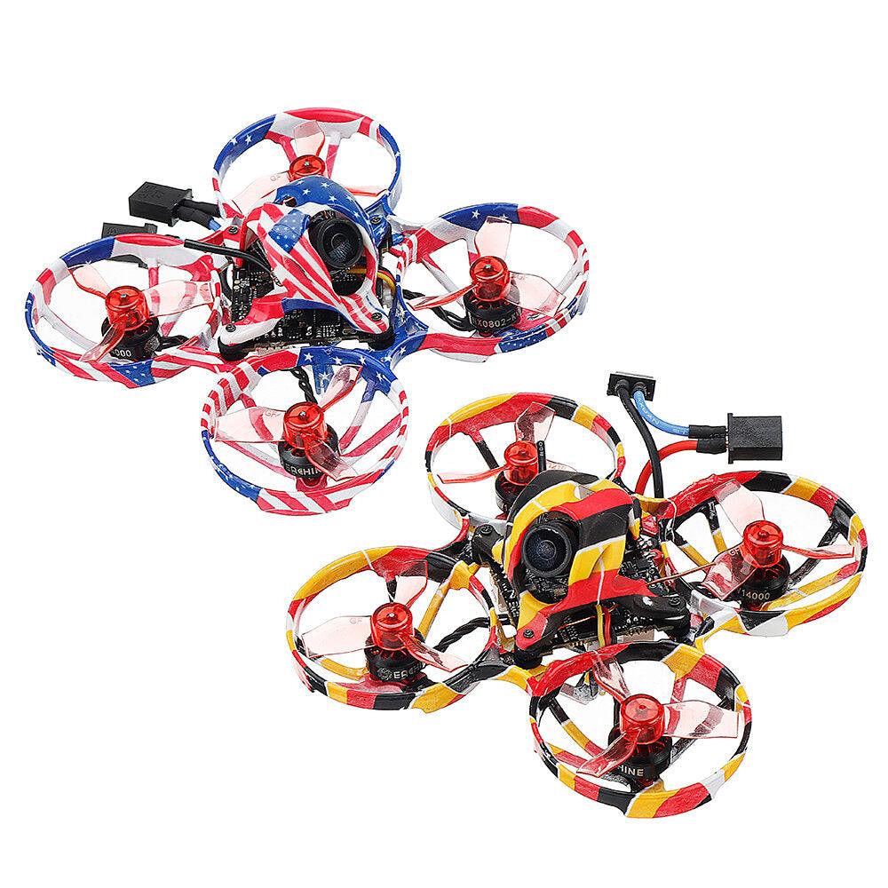 Eachine US65 DE65 PRO 65mm 1-2S Brushless Whoop FPV Racing Drone BNF CrazybeeX F4 FC CADDX ANT Cam 0802 14000KV Motor - Trendha