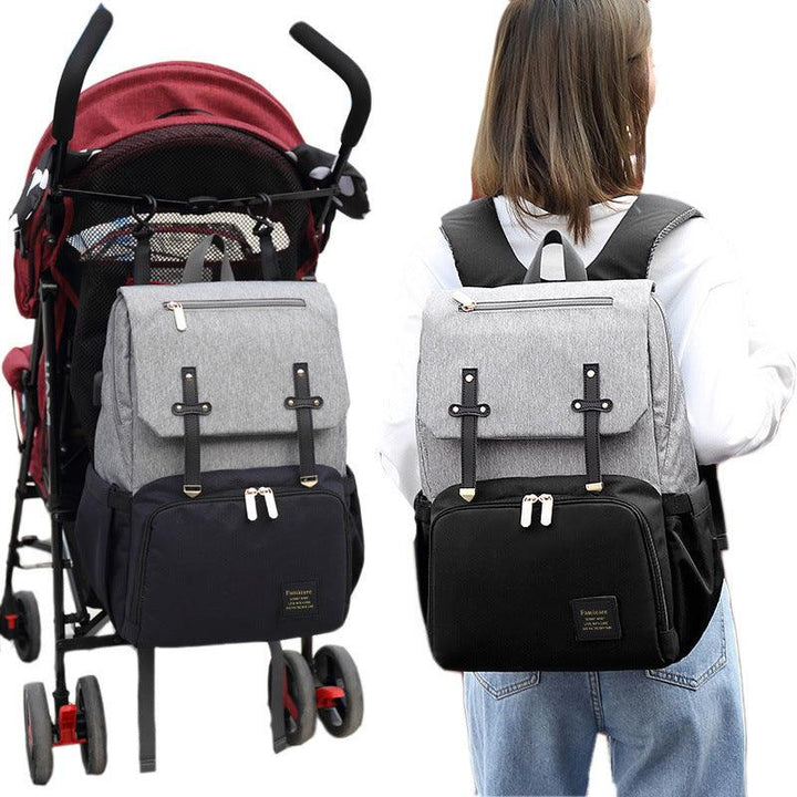 Diaper Bag Mummy Daddy Backpack Baby Stroller Bag - Trendha