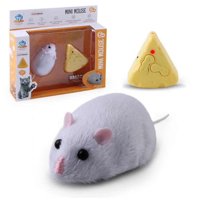 Infrared Remote Control Electric Mouse Cat Toy Simulation Model - Trendha
