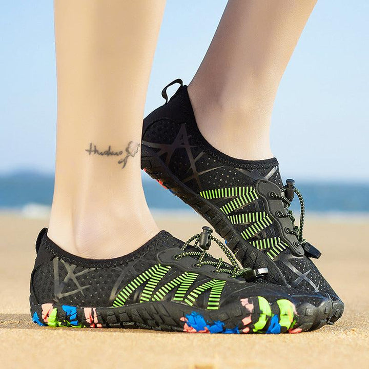 Outdoor Beach Upstream Shoes Hiking Wading Shoes Amazon Five Finger Shoes Diving Shoes Summer New Mountaineering Drifting Shoes - Trendha