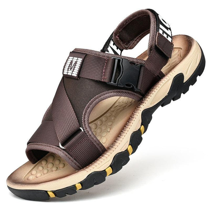Explore the New Sandals Men's Beach Shoes | Stylish, Non-slip Dual-use Slippers - Trendha