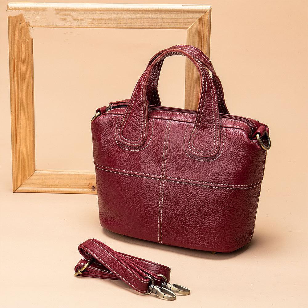 New Women's Bag Women's Leather Handbag Shoulder Messenger Bag - Trendha