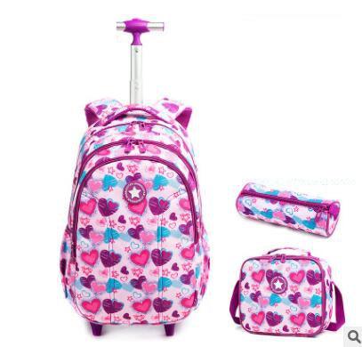 Primary School Trolley Schoolbags Reduce Burden And Breathable Children's Backpack - Trendha