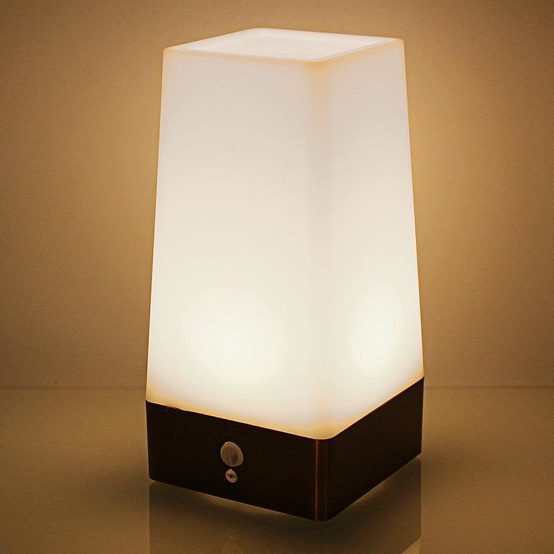LAMP LED Table Lamp 20LM 3000K Auto Turn ON/OFF Home Household Super Bright - Trendha