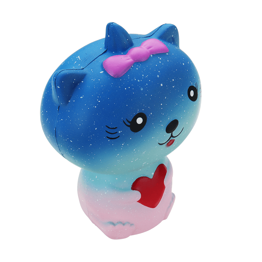 Galaxy Cat Squishy 13*9*7CM Slow Rising with Packaging Collection Gift Soft Toy - Trendha