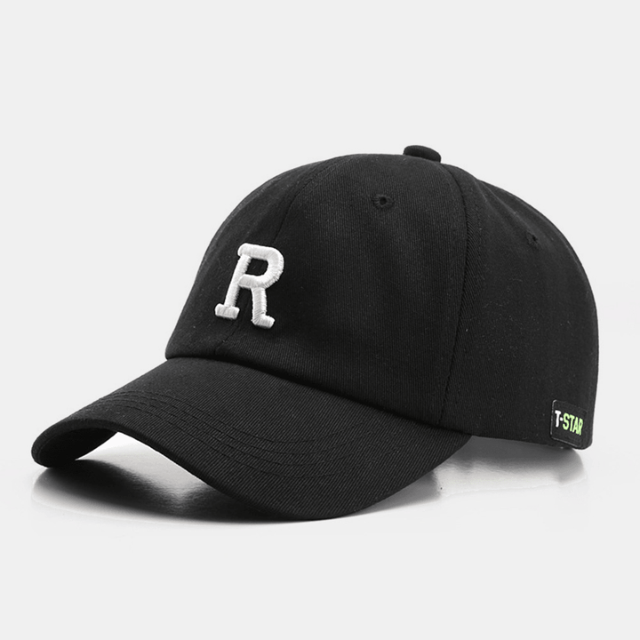 Three-Dimensional Letter Embroidery Baseball Cap for Unisex, Curved Brim Outdoor Sports Sunshade Hat - Trendha