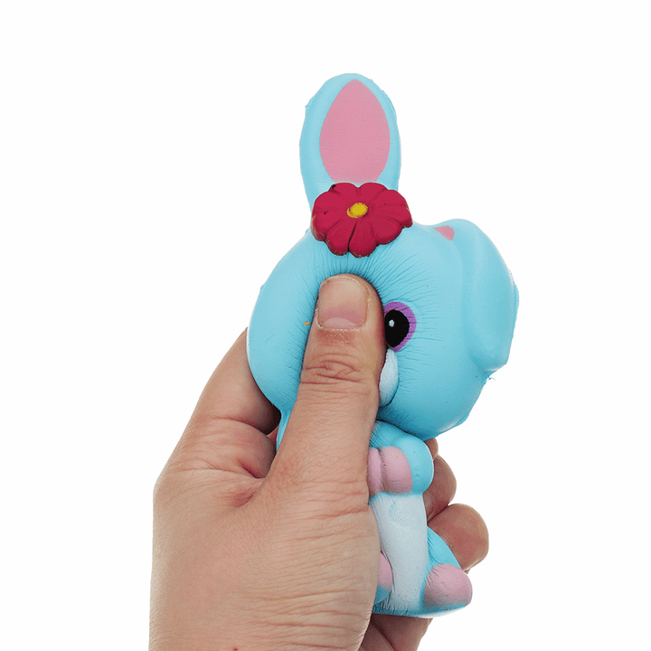 Long Ears Rabbit Squishy 12*6*6.5CM Slow Rising with Packaging Collection Gift Soft Toy - Trendha
