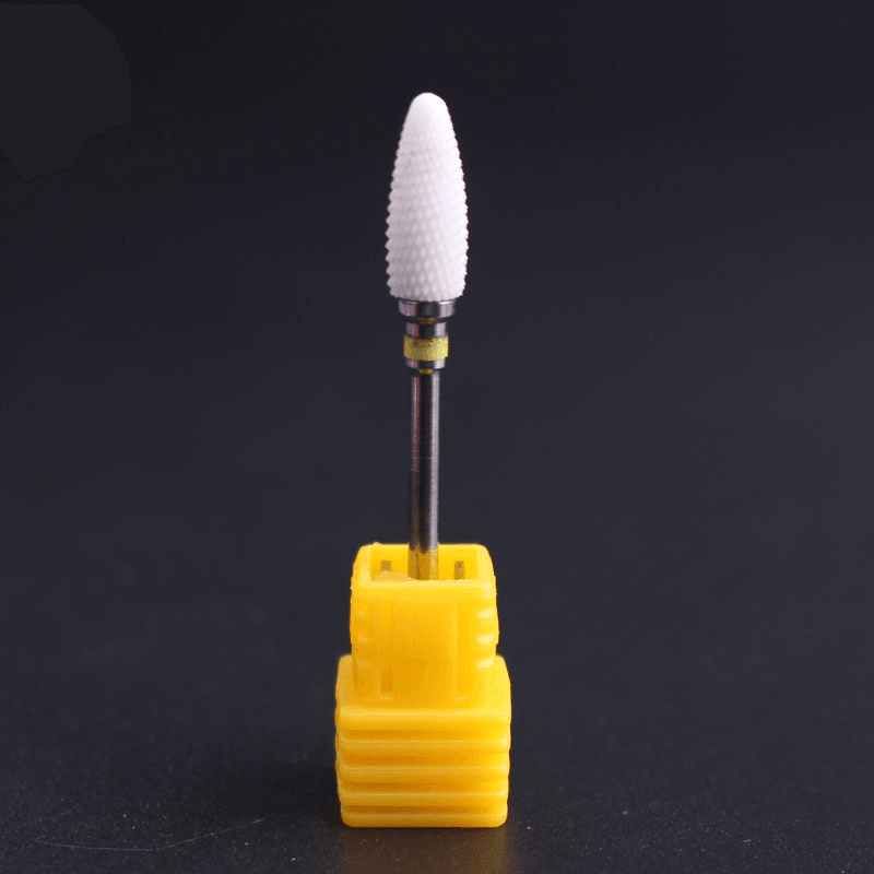 Ceramic Nail Drill 3/32 Pro Carbide Nail Drill Bits Corn Shape Nail Drill Bit - Trendha