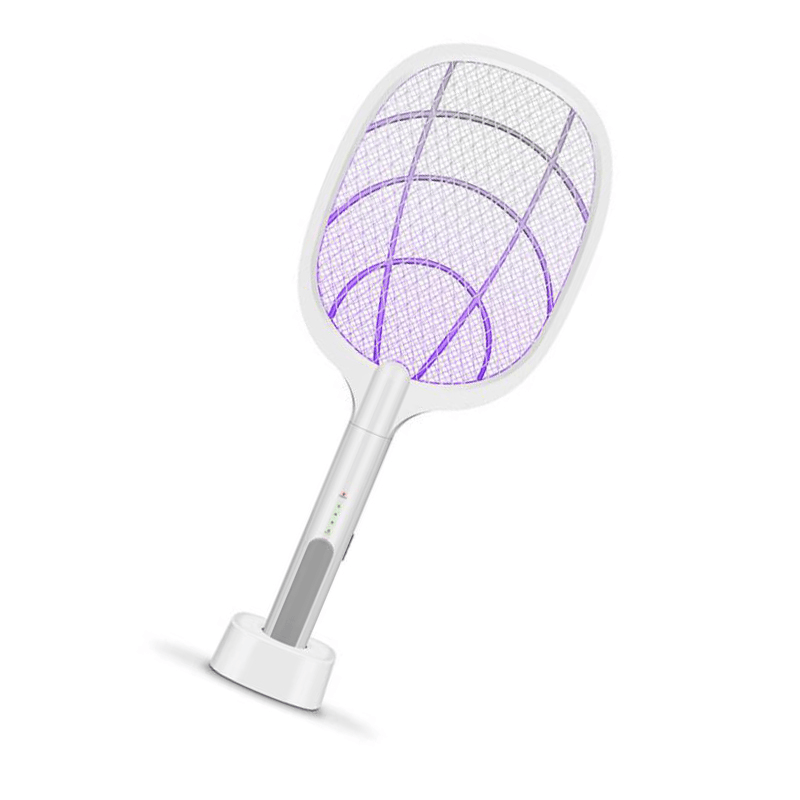 3000V Electric Mosquito Killer with UV Lamp USB 1200Mah Rechargeable Bug Zapper Summer Fly Swatter Trap Home Bug Insect Racket - Trendha