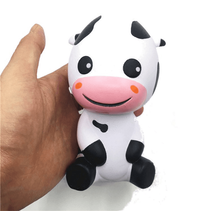 Squishy Baby Cow Jumbo 14Cm Slow Rising with Packaging Animals Collection Gift Decor Toy - Trendha
