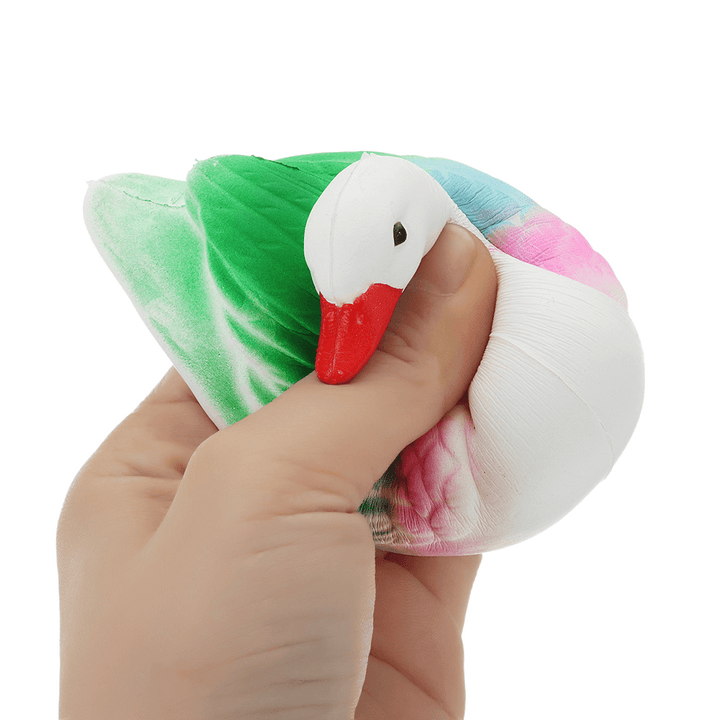 Swan Squishy 8CM Slow Rising with Packaging Collection Gift Soft Toy - Trendha