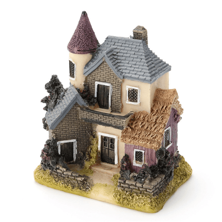 Dollhouse Miniature Kit Garden Dollhouse Micro Landscape DIY Mini Castle Model Toy Home Decoration Gift - Trendha