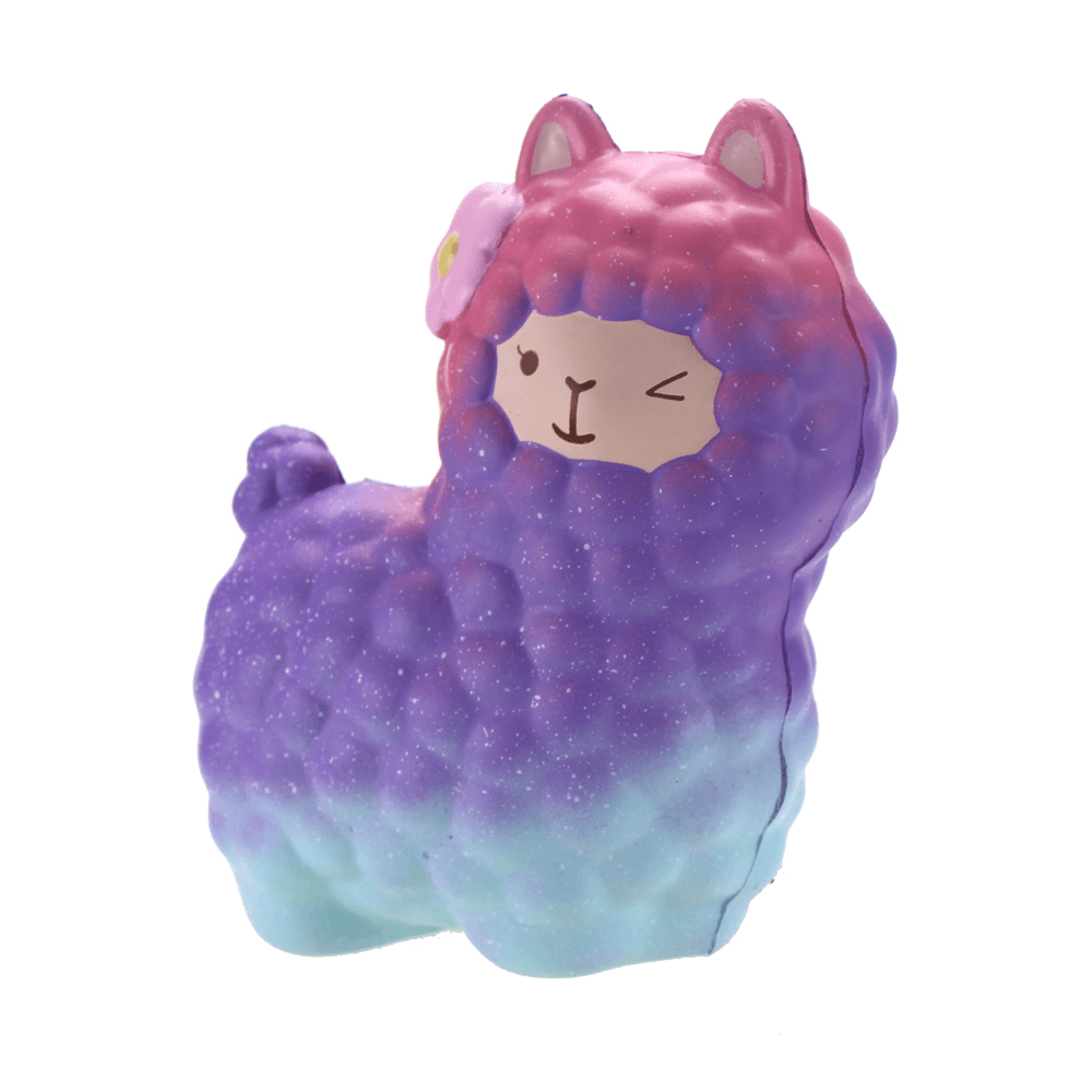 Vlampo Squishy Alpaca 17X13X8Cm Licensed Slow Rising Original Packaging Collection Gift Decor Toy - Trendha
