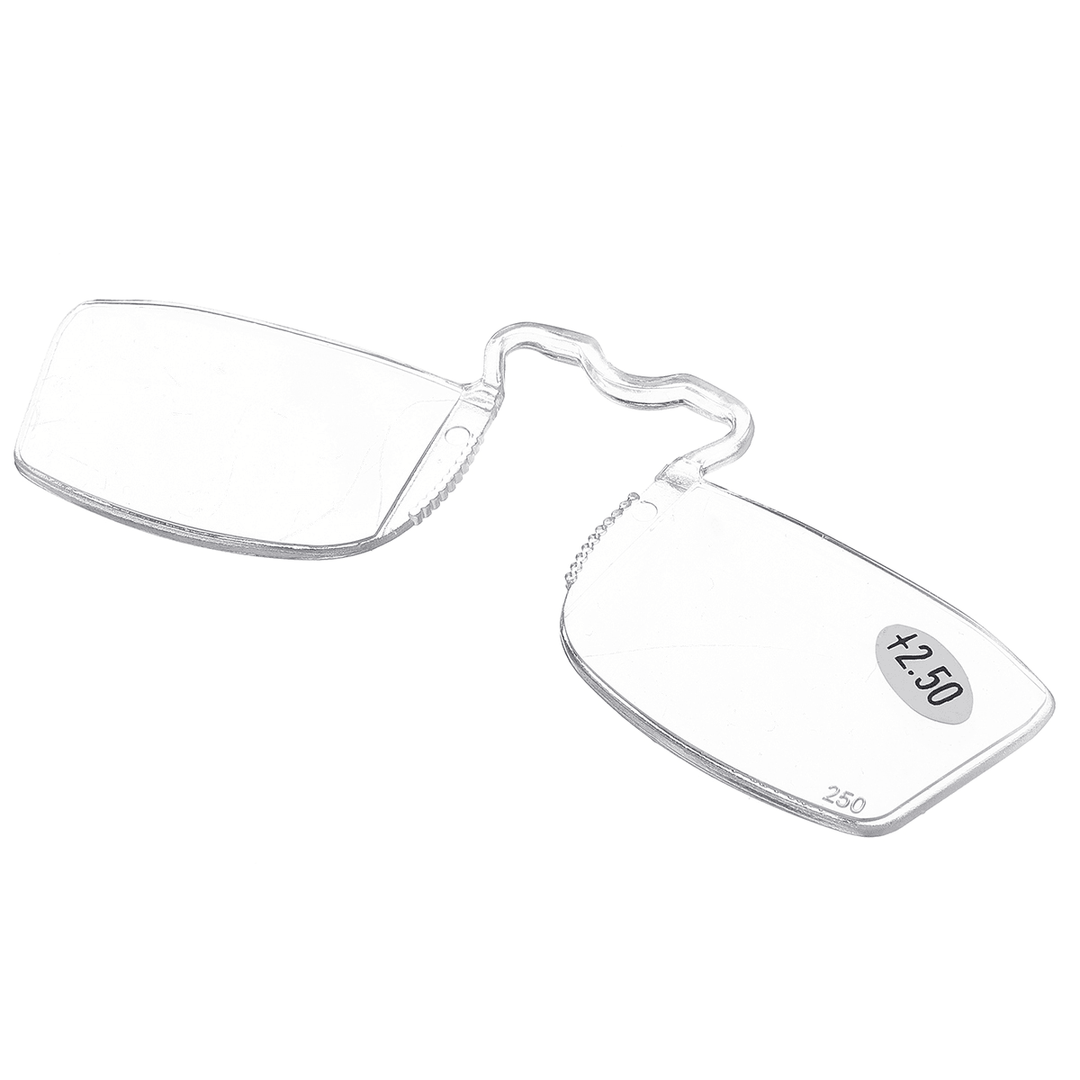 Mini Nose Resting Pocket Reading Glasses Presbyopic Clip Light Weight Strength - Trendha