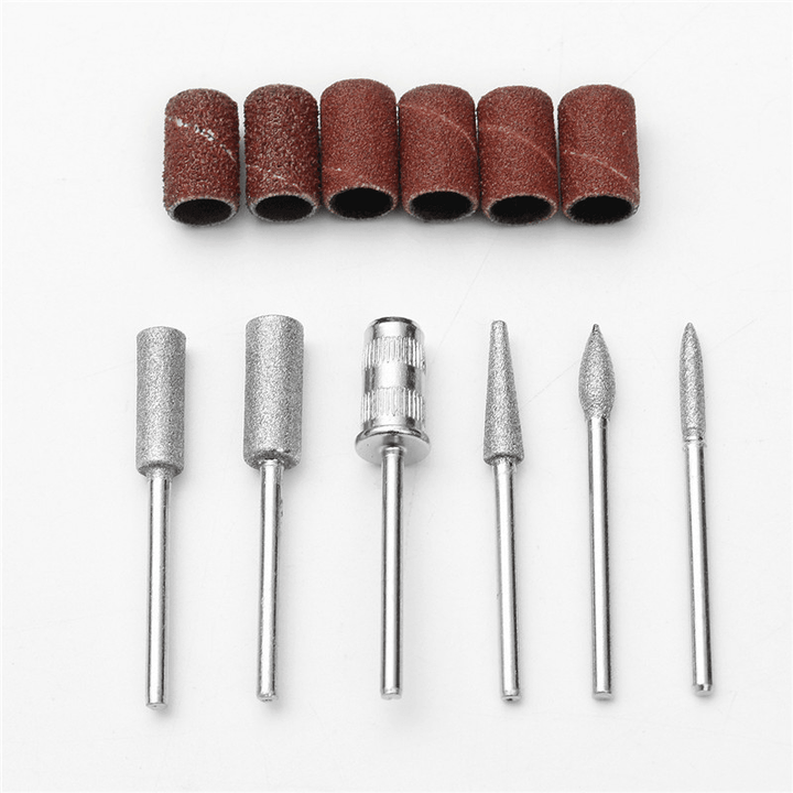 Electric Nail Drill Pen Metal Bits File Grinding Polishing Engraving Cutting Pedicure Machine - Trendha