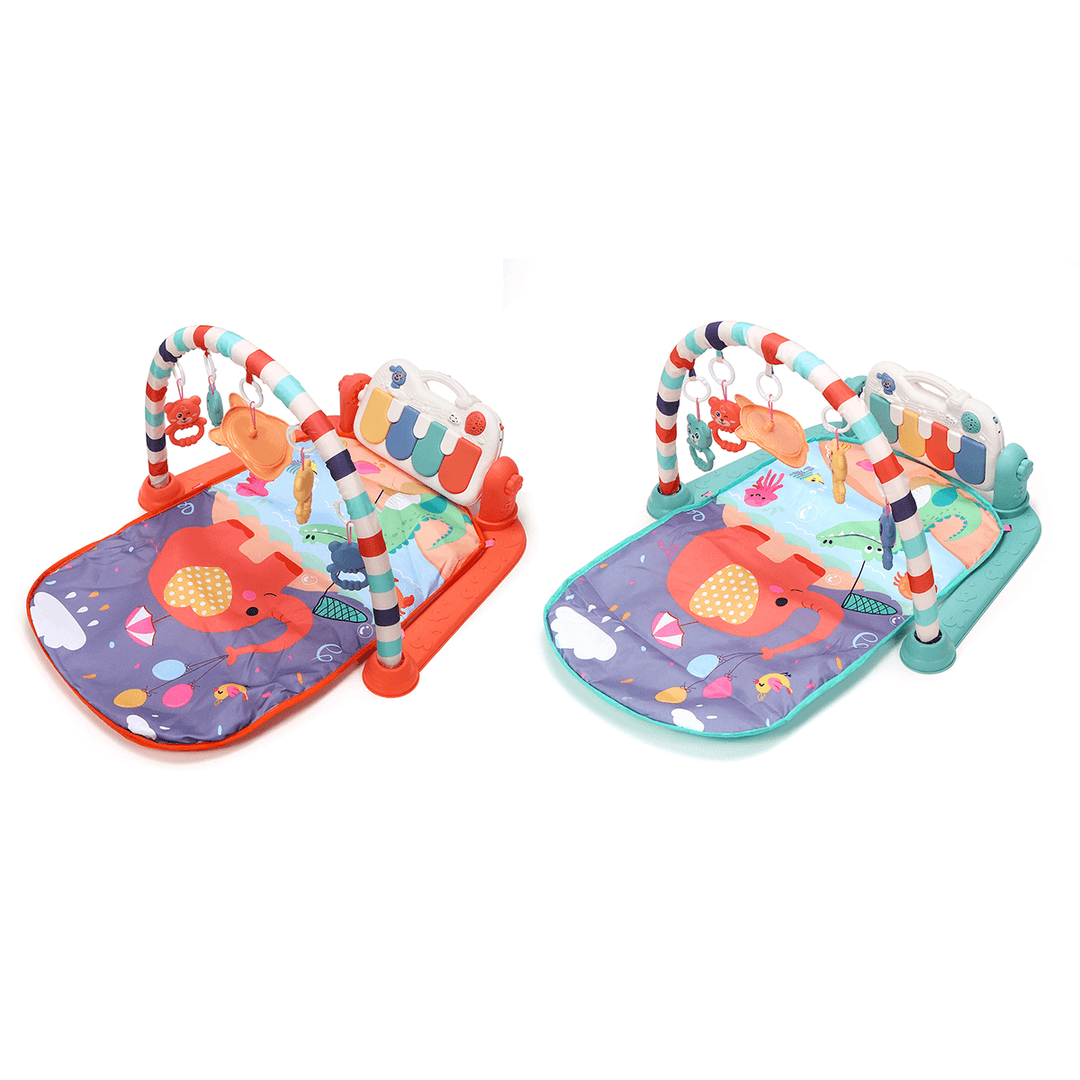 Delicate 3 in 1 Baby Infant Gym Play Mat Fitness Carpet Music Fun Piano Pedal Educational Toys - Trendha