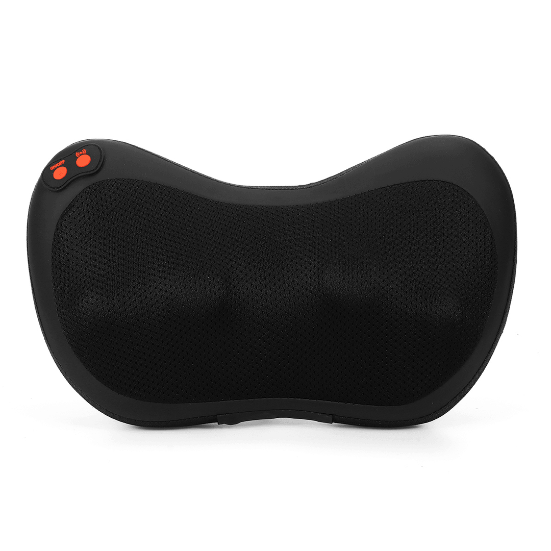 4/8 Heads Relaxation Electric Massage Pillow Vibrator for Shoulder Back Kneading Massager - Trendha