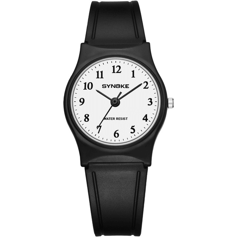 SYNOKE 9018 Simple Design Casual Style Ultra Thin Waterproof Fashion Men Watch Quartz Watch - Trendha