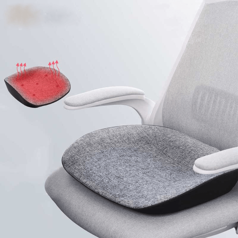 37℃ Smart Home SMS011 Heating Correction Posture Massage Cushion High Frequency Vibration Massage USB Charging - Trendha