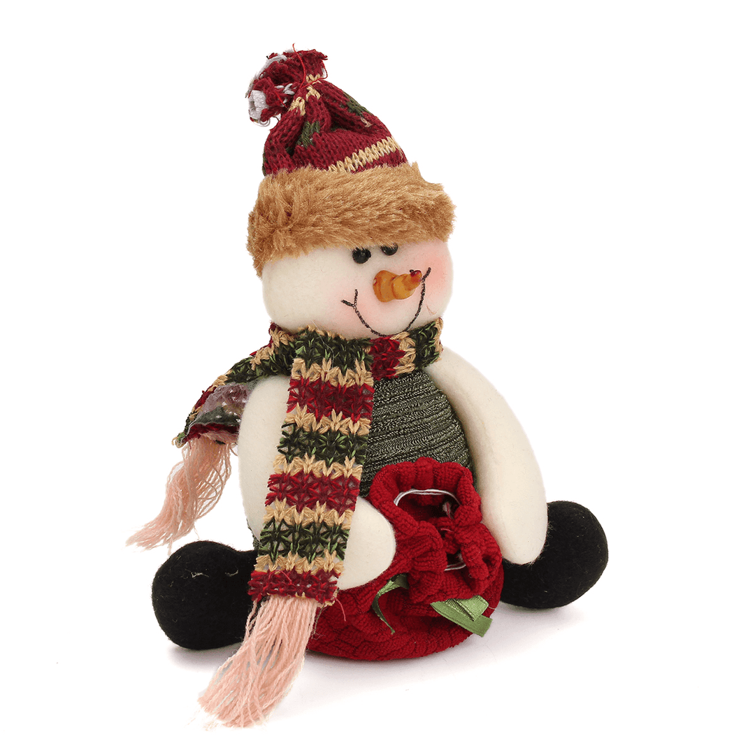 Christmas Candy Bag Tree Decor Ornaments Xmas Decor Santa Claus Snowman Reindeer - Trendha