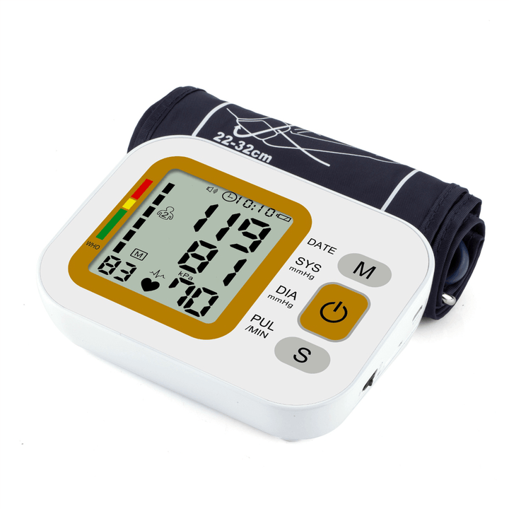 BANGPHY Rechargeable Automatic Sphygmomanometer Electronic Blood Pressure Monitor Arm Style - Trendha