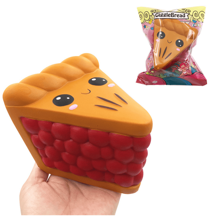 Gigglebread Sandwich Pizza Squishy 11*11.5*9.5CM Licensed Slow Rising with Packaging Collection Gift - Trendha